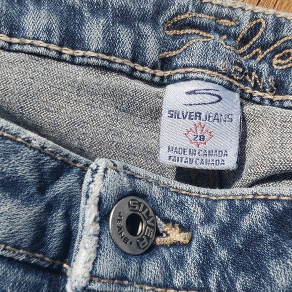 Silver Jeans- size 28 - Picture 3 of 6